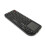 (Russian,Black)A8 2.4GHz Mini Backlit Wireless Keyboard Air Mouse Touchpad for Projector TV Box 5