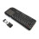 (Russian,Black)A8 2.4GHz Mini Backlit Wireless Keyboard Air Mouse Touchpad for Projector TV Box 3