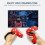 (Black)Silicone Protective Case for Meta Quest 3 Touch Controller Dustproof Anti-Slip Grip Handle Cover VR Accesories 5