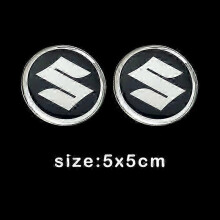 (3D Gel)For Suzuki Vehicle Decals Metal Logo Motorcycle Decal Tank Emblem