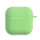 (Green)Dustproof Soft Silicone Wireless Bluetooth-compatible Earphones Case Protective Cover for Airpods Pro 4 1