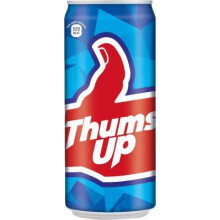 Thums Up Soft Drink Can - 24X300ML | Bold Spicy Fizz | Refreshing Indian Cola Beverage