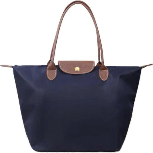 (Marino)Women's Classic Top Handle Nylon Foldable Handbag, Size 42*27*19CM