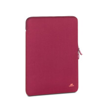 Laptophoes - RIVACASE - 13-14 inch - Neopreen - Rood - Ultralicht
