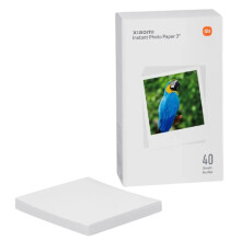 Impresora de fotos portátil Xiaomi Mi Instant 1S - Papel (3 pulgadas, 40 hojas)
