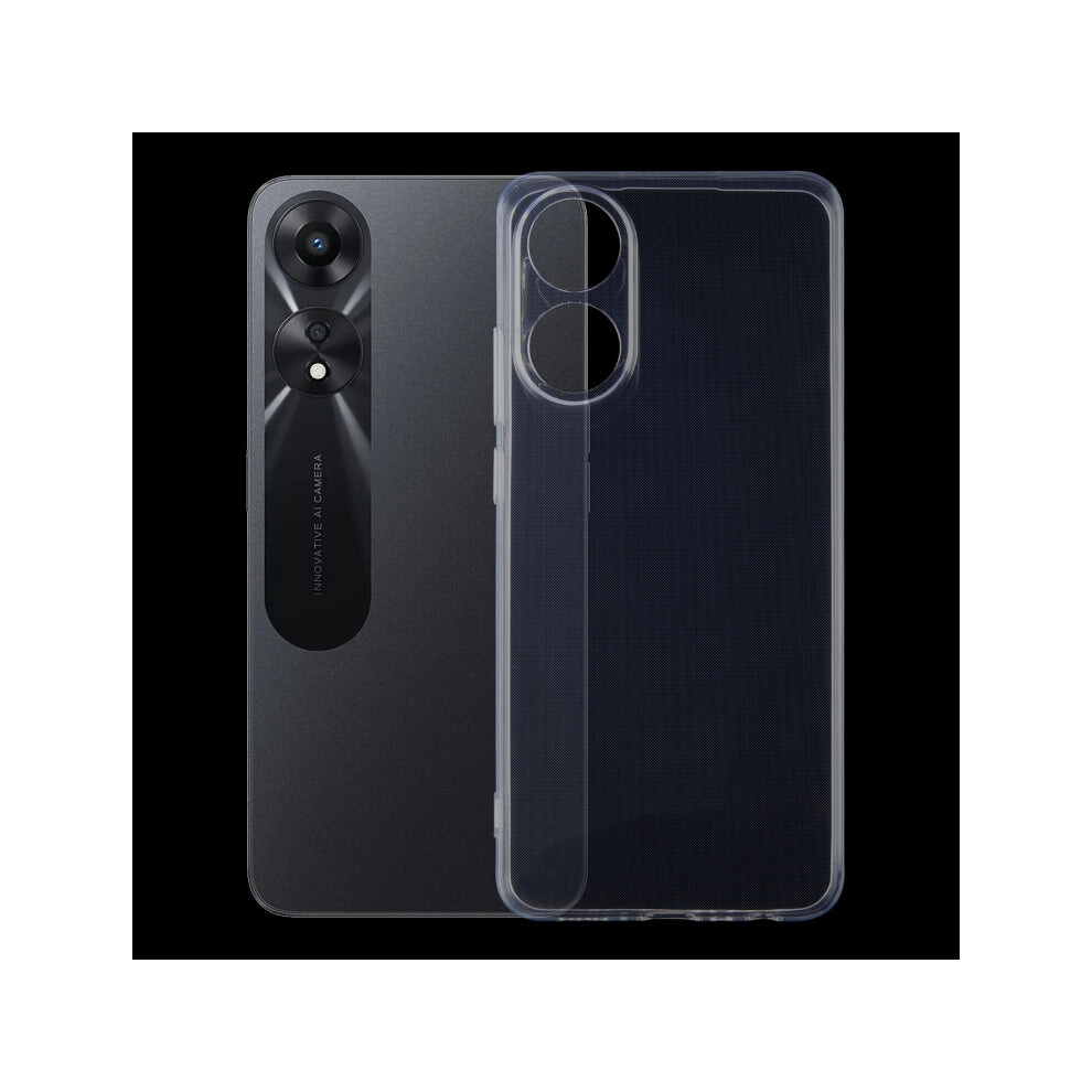 (For Oppo A78 4G) Ultra-Thin Transparent Tpu Oppo Phone Case 52969782
