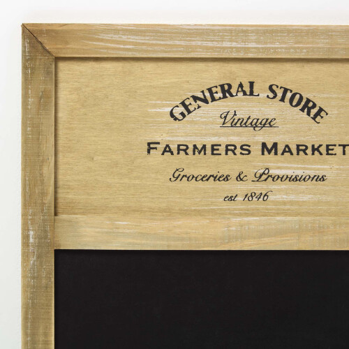 Homescapes Homescapes Black General Store Chalk Board Planner 2