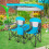 Casart Double Sunshade Folding Chairs Outdoor 2-person Chairs 9
