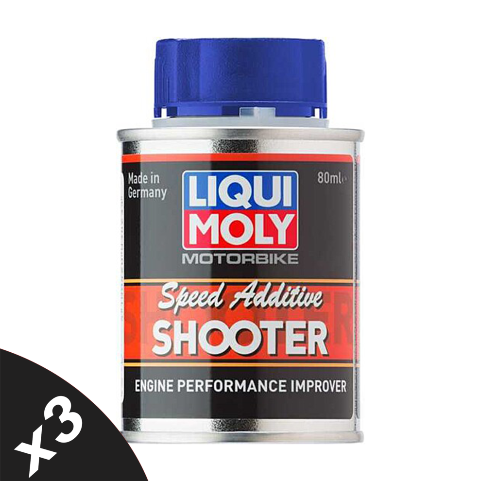 Liqui Moly Motorbike Atv Speed Shooter Fuel Additive Performance Booster 3X80ml 5056820568690