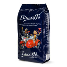 Lucaff? - Caff? in Grani Blucaff? 700 Gr | Caff? in Chicchi Interi da macinare per Espresso | Tostatura Media | Gusto Fruttato e Fiorito, Cremoso | Ar