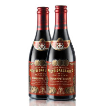 Giusti - Aceto Balsamico di Modena IGP 3 Medaglie d'oro - 2 x 250ml Champagnotta