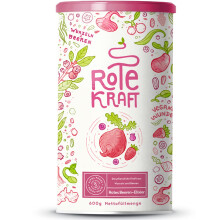 Energia Rossa | 600 g | Superfood Frullato in Polvere | Smoothie Powder con Radici e Bacche: Maca, Curcuma, Guaran?, Yerba Mate, Lamponi, A?ai, Goji |