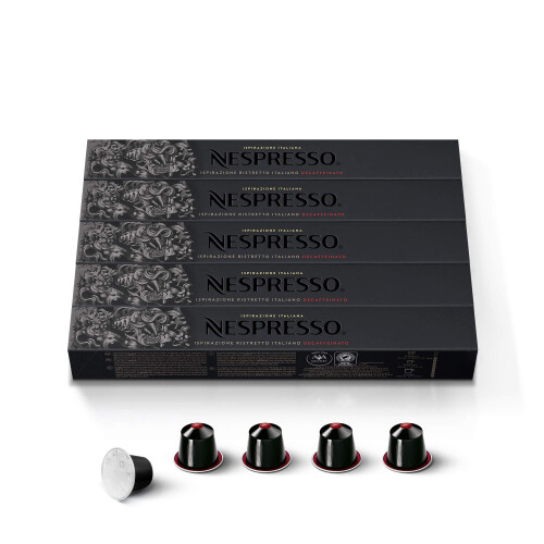 Nespresso NESPRESSO CAPSULE - 50 RISTRETTO DECAFFEINATO CAPSULE