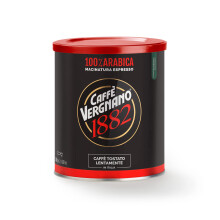 Caff? Vergnano 1882 Lattina Caff? 100% Arabica Macinato Espresso - 12 confezione da 250 gr
