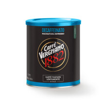 Caff? Vergnano 1882 Lattina Caff? 100% Arabica Macinato Decaffeinato - 6 confezioni da 250 gr