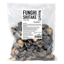 Scherini Valtellina - Raffinati funghi Shiitake secchi per buongustai 450g
