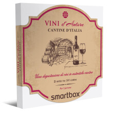 smartbox - Cofanetto Regalo per Uomo o Donna - Cantine d'Italia - Idee Regalo Originale - 1 degustazione di Vini per 2 Persone