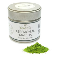 Matcha di grado cerimoniale dal Giappone 30 g, foglie di Tencha di prima fioritura sfumate di grado cerimoniale, polvere di t? verde da Kagoshima, Tea