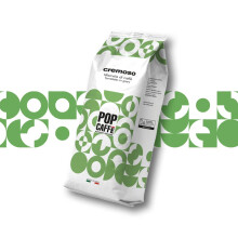 2 KG + 1 KG IN REGALO CAFFE' IN GRANI MISCELA CREMA BAR POP CAFFE'