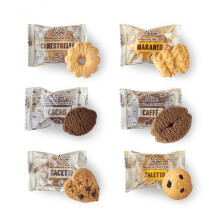 Loison - Biscotti Monoporzione Assortiti in 6 Variet?, 200 Pezzi, Imballati in Confezione Sicura e Resistente Agli Urti.