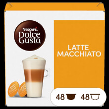 NESCAF? DOLCE GUSTO Latte Macchiato con Caff?, 6 Confezioni da 16 Capsule (96 Capsule Compatibili Nescaf? Dolce Gusto)