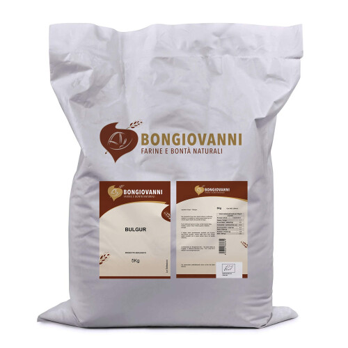 BONGIOVANNI FARINE E BONTA' NATURALI Bulgur 5Kg BIO