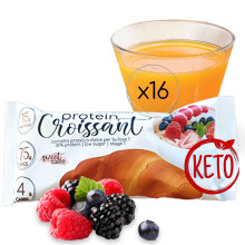 16 Brioche DOLCI KETO e iperPROTEICHE Line@diet | 50 grammi | 30% PROTEINE | per la FASE 1