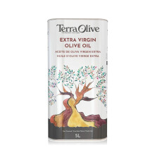 TERRAOLIVE - Olio extravergine di oliva, olio di oliva per cucinare, variet? di olive, corpo liscio, origine Spagna, Montes de Toledo, in scatola - 5L