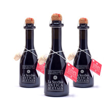 La Secchia - Aceto Balsamico di Modena IGP "Una Stella". Affinato in Rovere - Bottiglia 250 ml con Tappo Dosatore in Sughero - 3 BOTTIGLIE