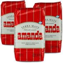 Amanda Yerba Mate T? Tradizionale 3kg | Set Mate Argentino | Bevanda disintossicante ed energetica