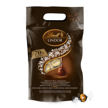 Lindt LINDOR Praline di Cioccolato Extra Fondente 70% cacao, 80 Cioccolatini di cioccolato fondente, in confezione 1kg