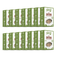 Felicia, Penne Rigate con Avena Integrale, Pasta Biologica con Farina di Avena Integrale, Ricca Fonte di Ferro e di Fibre, il Sapore Delicato Consente