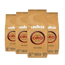 Lavazza, Qualit? Oro, Caff? in Grani, con Note Aromatiche di Frutta e Fiori, 100% Arabica, Intensit? 5/10, Tostatura Media, 4 Confezioni da 500 g