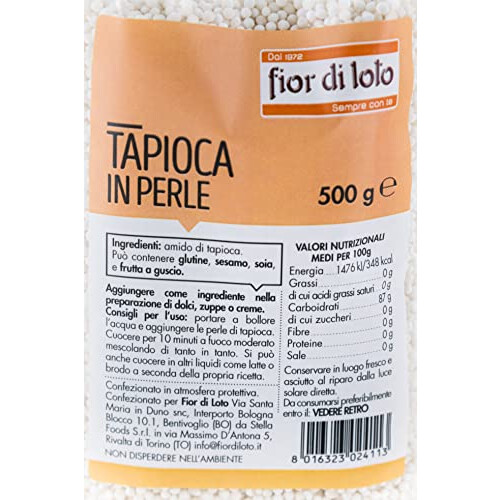 Fior di Loto Tapioca, 500g (Confezione da 5) 2