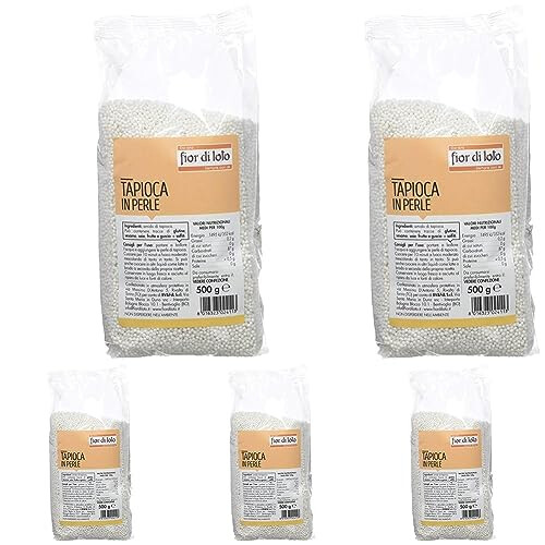 Fior di Loto Tapioca, 500g (Confezione da 5)