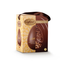 Caffarel Delizie d'Italia uovo adulto Pasqua, cioccolato latte nocciole intere I.G.P., 530gr