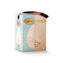 Caffarel Delizie d'Italia uovo adulto Pasqua, cioccolato bianco nocciole piemonte I.G.P., 530gr