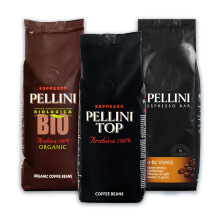 Pellini set degustazione caff? in grani Top, Bio, Vivace, 3 confezioni da 500g (1,5 kg)