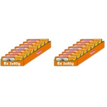 Plasmon Omogeneizzato Frutta Prugna 80g 24 Vasetti con Frutta selezionata, 100% naturale, con aggiunta di Vitamina C (Confezione da 2)
