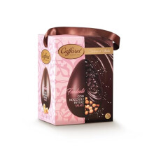 Caffarel Delizie d'Italia uovo adulto Pasqua, cioccolato fondente nocciole piemonte I.G.P., 530gr