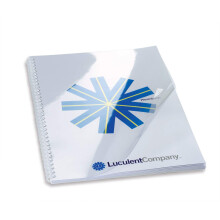 GBC CE012480 - Portada de encuadernaci?n PVC transparente DIN A4 240 micras (Pack 100) color cristal