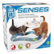 Catit Design Senses Tempo - Circuito de diversi?n para Gatos, Incluye Bola