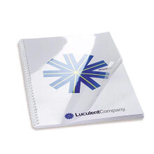 GBC CF121880 - Portada de encuadernaci?n PVC transparente DIN A3 180 micras (Pack 100) color cristal