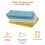 Amazon Amazon Basics Pa?o de limpieza de microfibra, Rectangular, 30.5 cm x 40.5 cm, 36 unidad, Multicolor 3