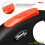 flexi Flexi New Neon M Cinta 5 m , Black/ Neon Orange 3