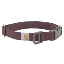 Carhartt Collar de Perro de Nailon con Forma de Pato, Color Vino Profundo, tama?o Mediano