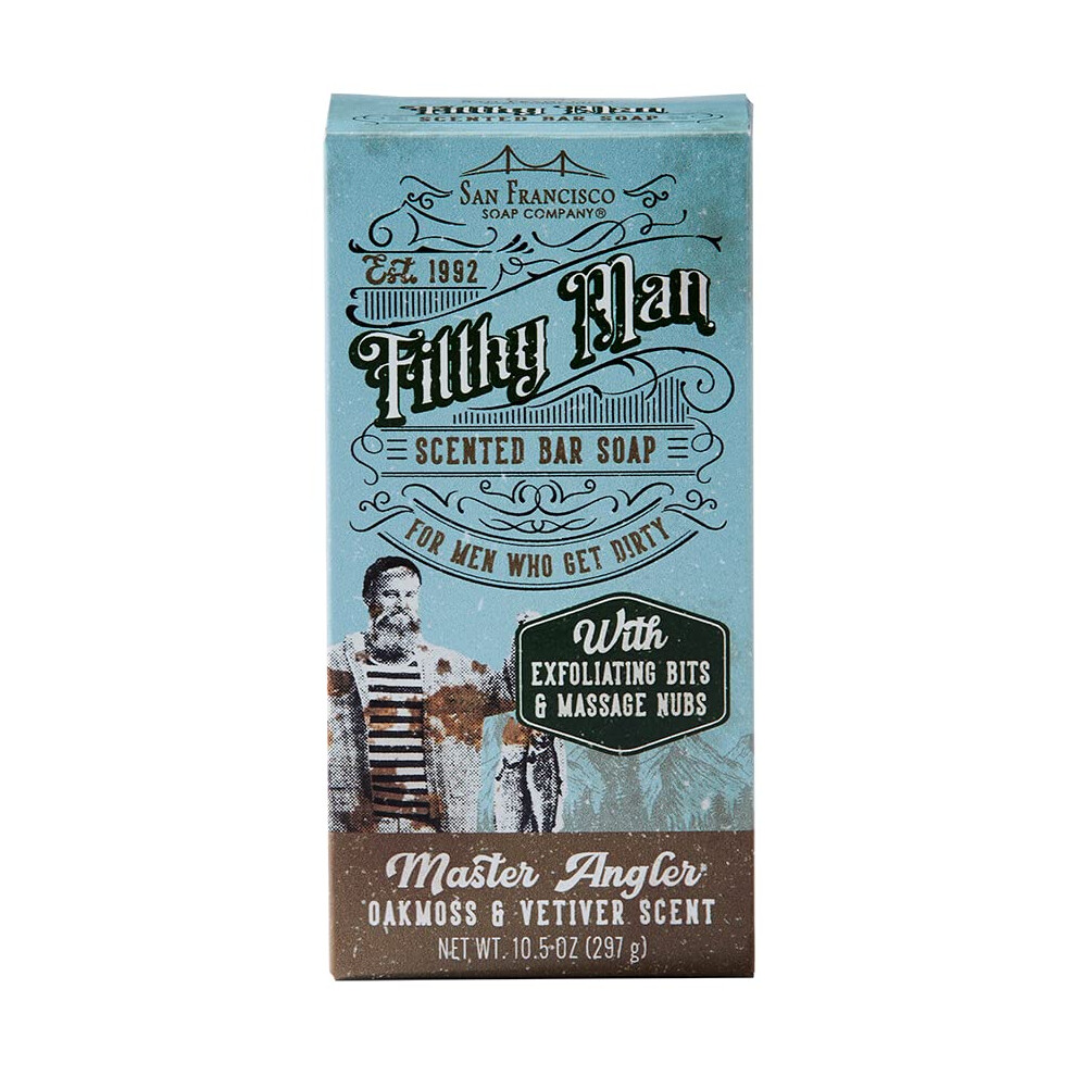San Francisco Soap C San Francisco Soap Company Filthy Man Scented Bar Soap Master Angler Oak Moss And Vetiver