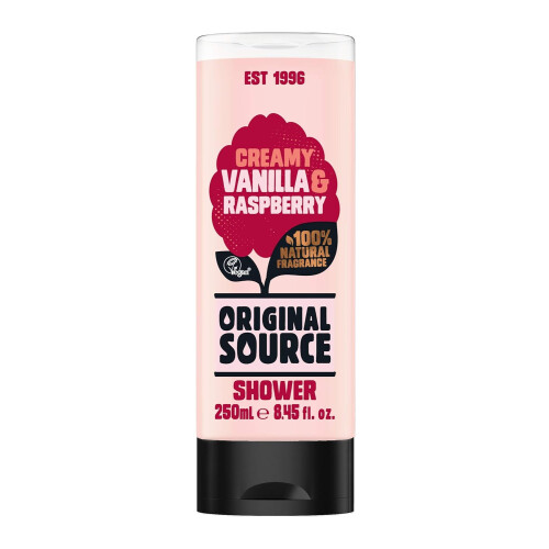 Original Source Cussons Vanilla Milk and Raspberry Original Source Shower Gel