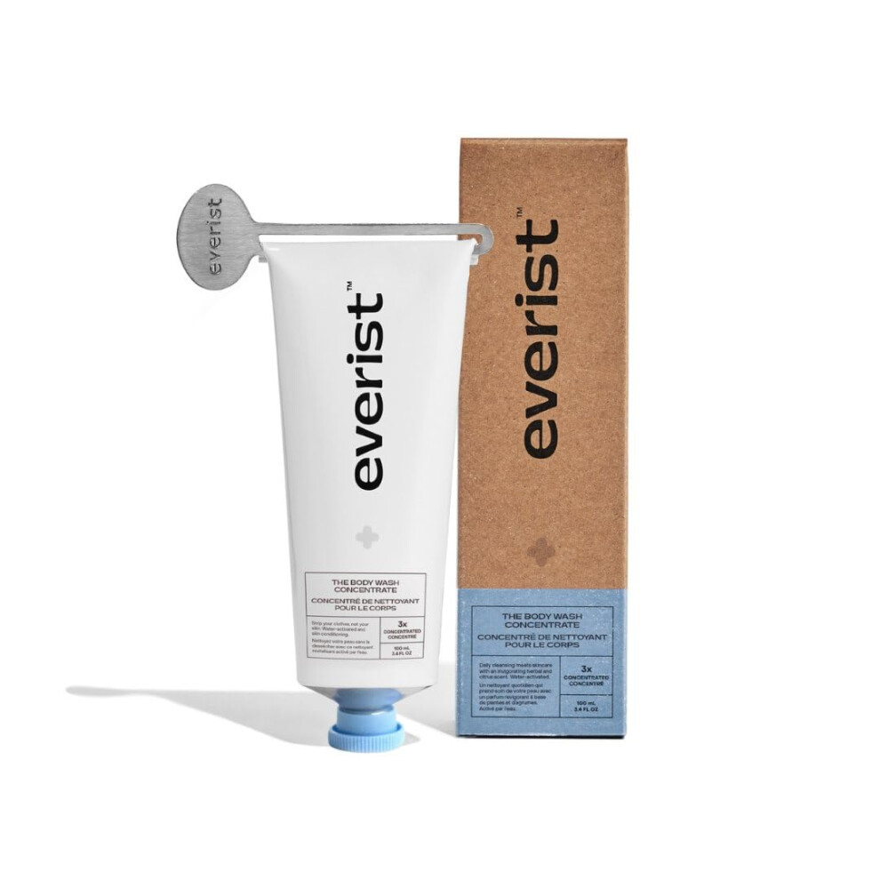 Everist The Body Wash Concentrate Hydrating And Skin Soothing Plantbased Vegan Aloe Vera Vegetable Glycerin Betaine Skincare Ingredients 34 Fl Oz 50 Washes