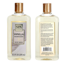 Spa Luxe Vanille Suiker Geur Body Wash 12,5 Fl Oz
